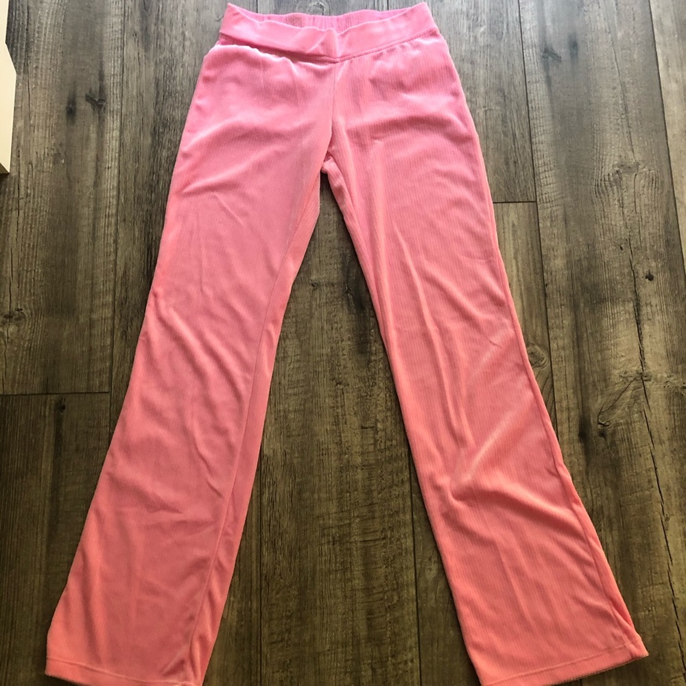 Pink low waisted sweats